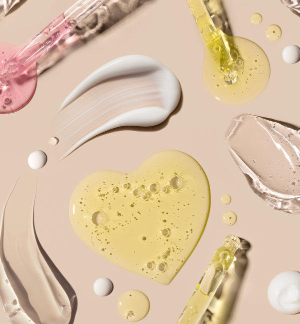 Mehre Proben von Kosmetik