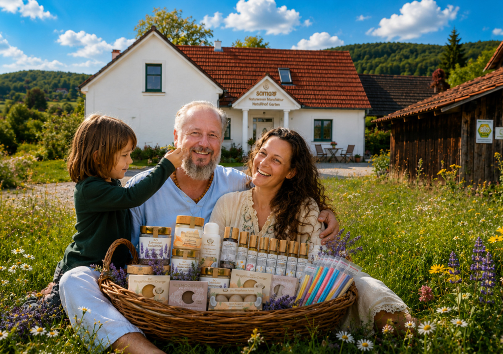 Handgemachte Bio-Naturkosmetik von SOMO Naturwaren Manufaktur verbindet Kräuterwissen mit nachhaltiger Qualität.