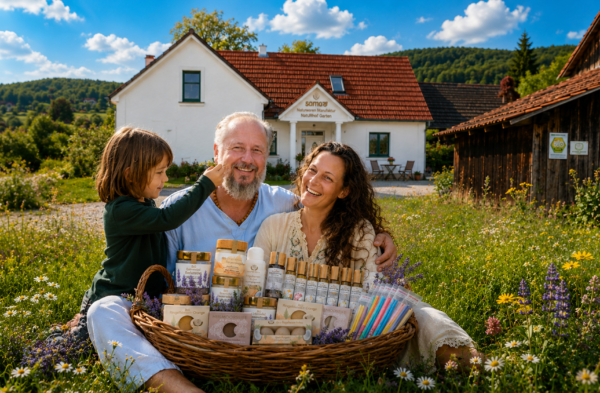 Handgemachte Bio-Naturkosmetik von SOMO Naturwaren Manufaktur verbindet Kräuterwissen mit nachhaltiger Qualität.